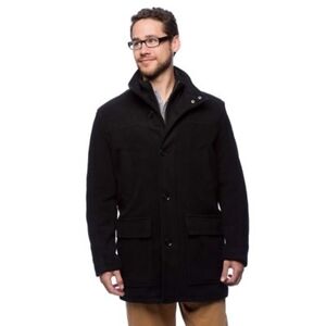 Cole Haan Men's Black Pea Coat